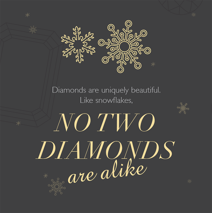diamond infographic